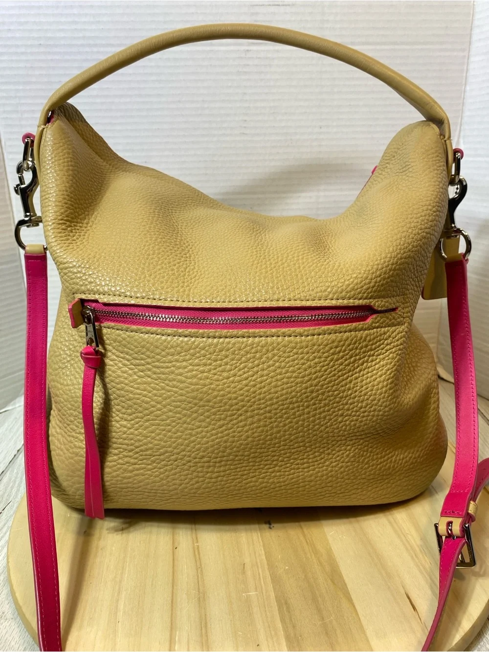 Coach BLEECKER PEBBLED LEATHER SULLIVAN HOBO Purse Bag (COACH F31624)
